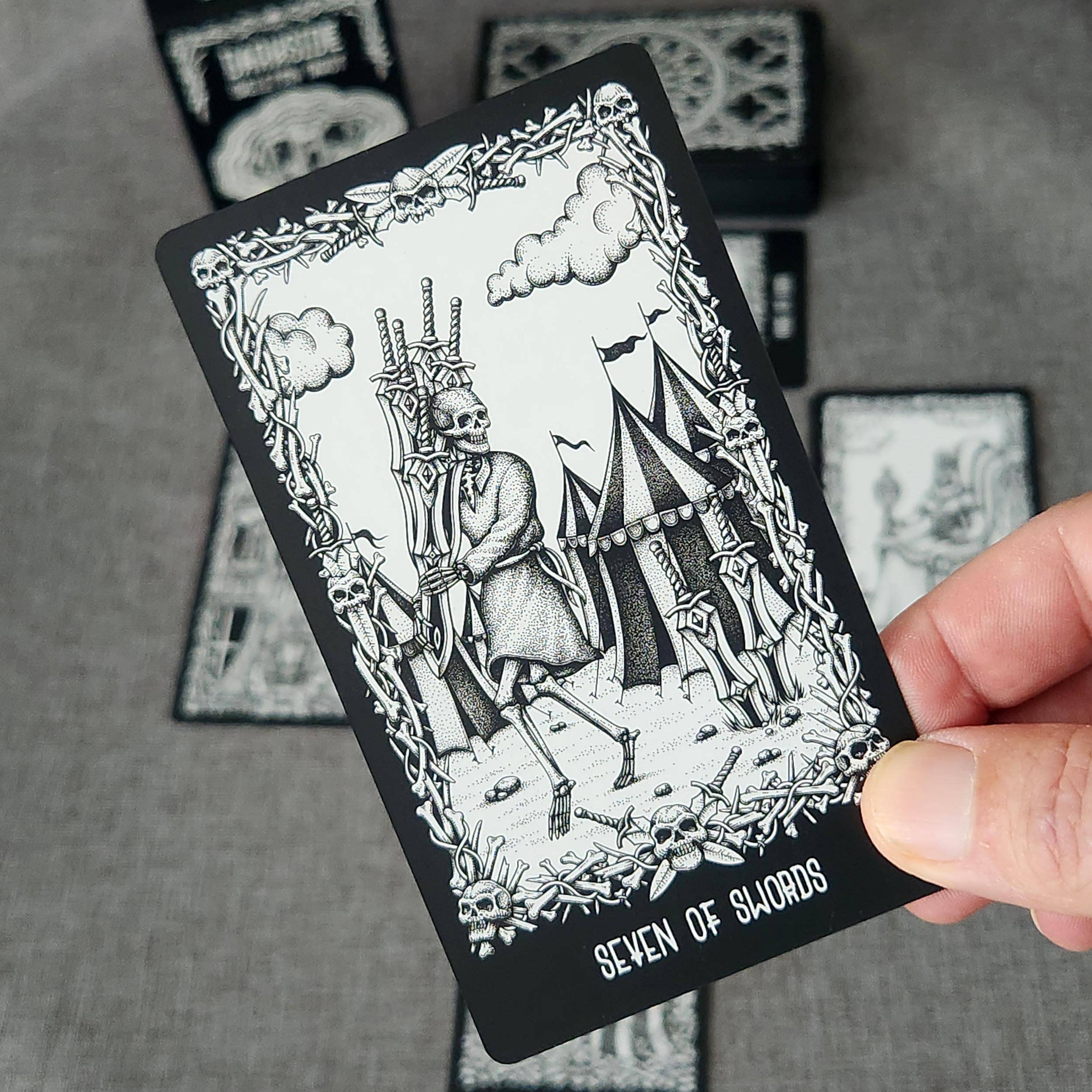 Darkside Skeleton Tarot Cards Deck - Image 3