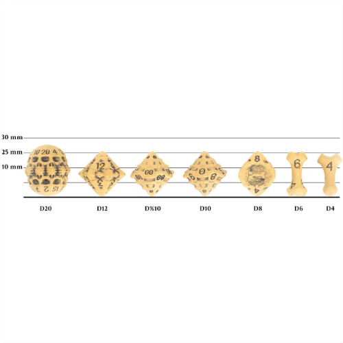 Skull & Bone Dice Set - Image 5